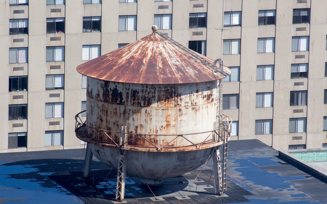 rickety water tower